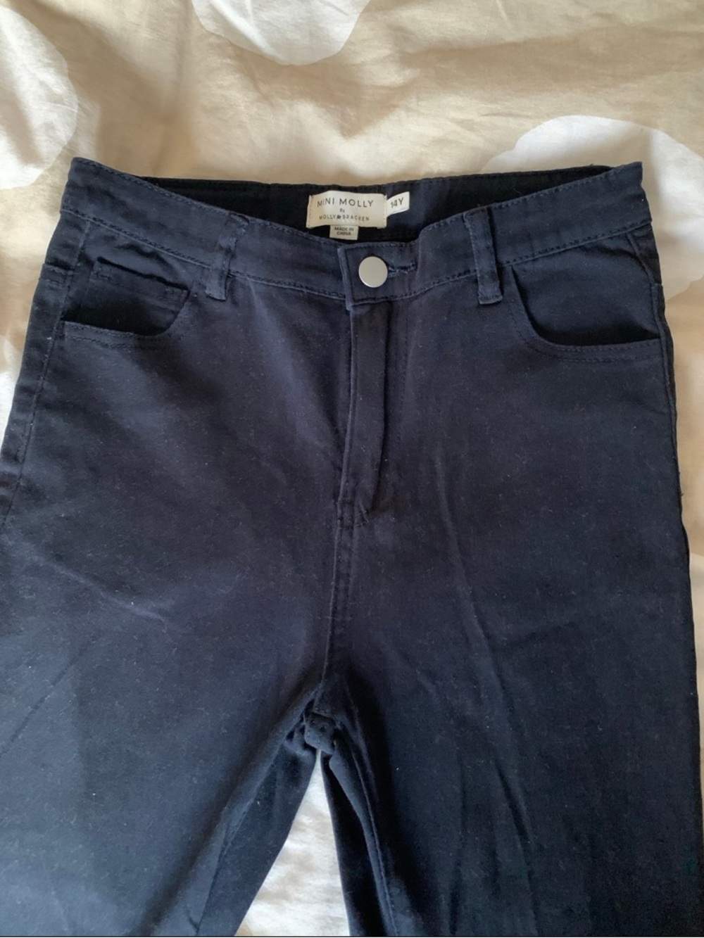 Molly Bracken Mini Molly Dark Navy Skinny Jeans - Picture 2 of 3
